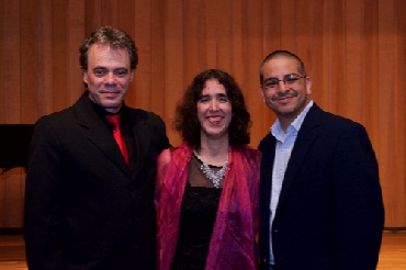 Composer Adri&aacute;n Placenti and Violinist Ca&ntilde;ardo's Residency at Baker