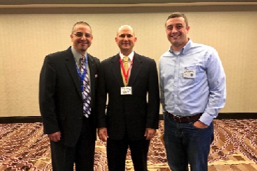 Being inducted into Phi Beta Mu, Band Director Honor Fraternity