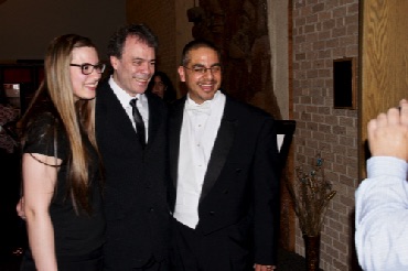 World Premiere of Nunca Mas Post Concert photo with Adrian Placenti.